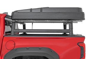 Toyota Tacoma Bed Rack - Rough Country - Half Rack, Aluminum - '24-'25